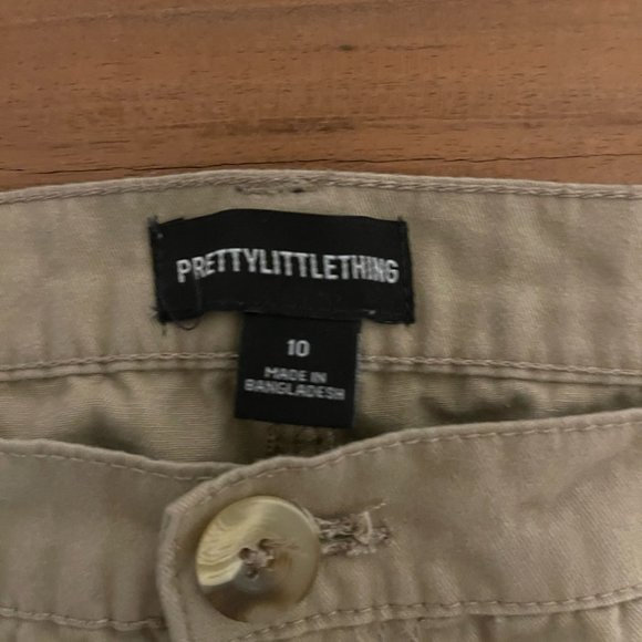 PLT Low Rise Tan Cargo Pants - Picture 9 of 16